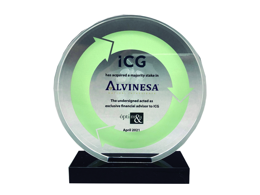 Trofeo de Cristal Circular