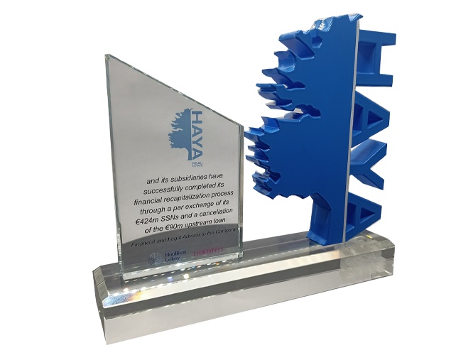 Trofeo creativo para Houlihan Lokey