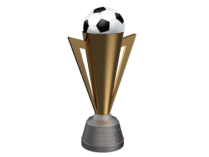 soccer football lucite