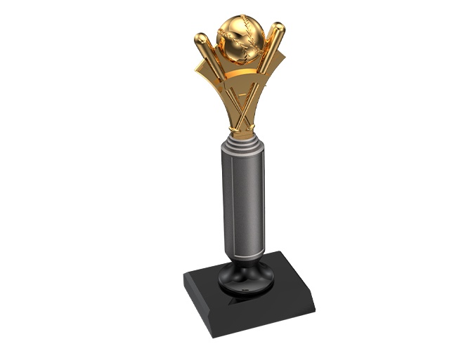 Trofeo de Béisbol en 3d