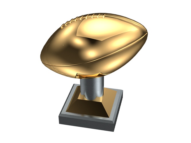 Trofeo Fútbol Americano de Oro