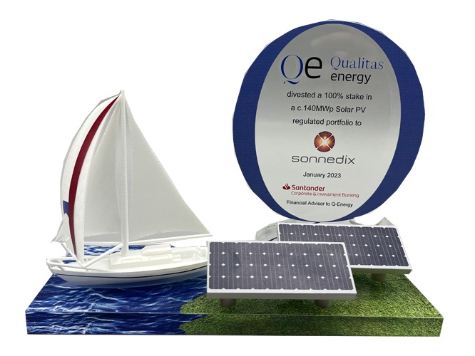 Trofeo de energía renovable