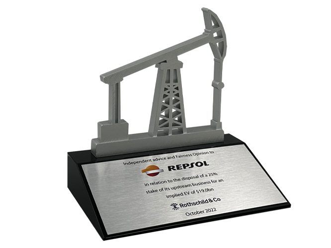 Trofeo de Petróleo y Gas para España
