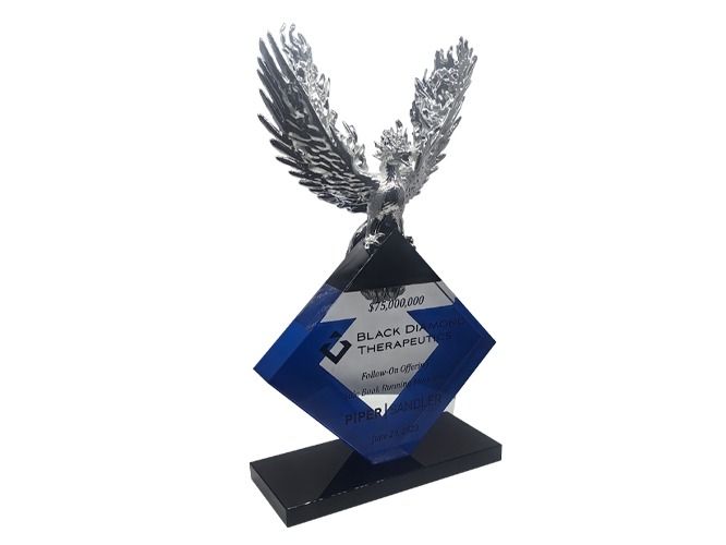 metal bird replica