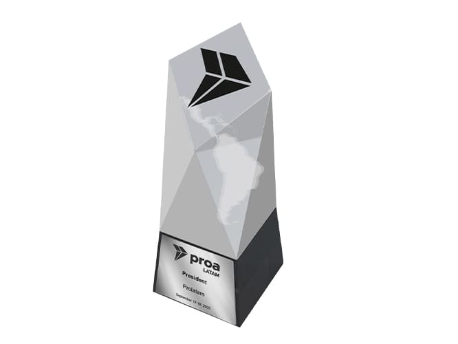 logo e mappa con tema trofeo finanziario