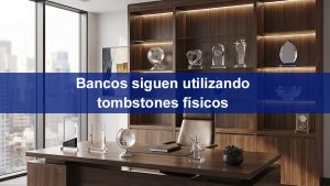 Bancos siguen utilizando tombstones fisicos