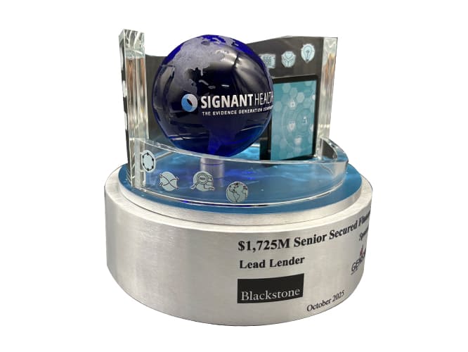 3D trophy ai healthcare blackstone