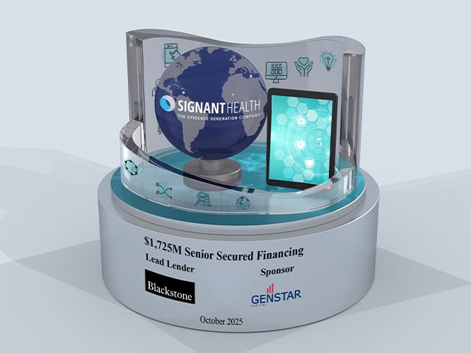 trophy financial ai healthcare blackstone