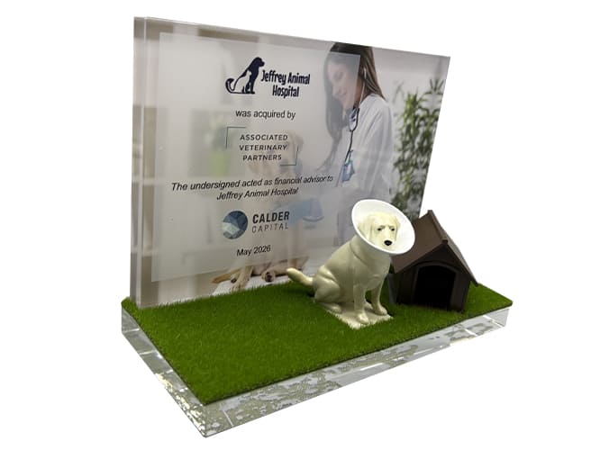 3D veterinary trophy